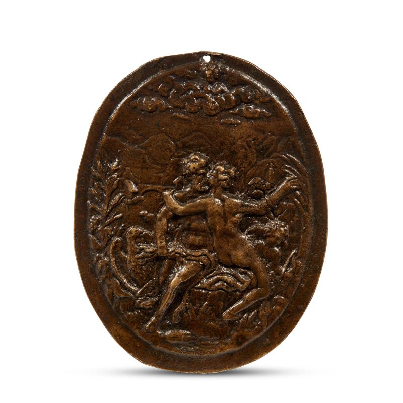



Italia settentrionale, secolo XVI  - Asta PLACCHETTE, MEDAGLIE E BRONZETTI DALLA COLLEZIONE DI MARIO SCAGLIA E ALTRE PROVENIENZE - Pandolfini Casa d'Aste