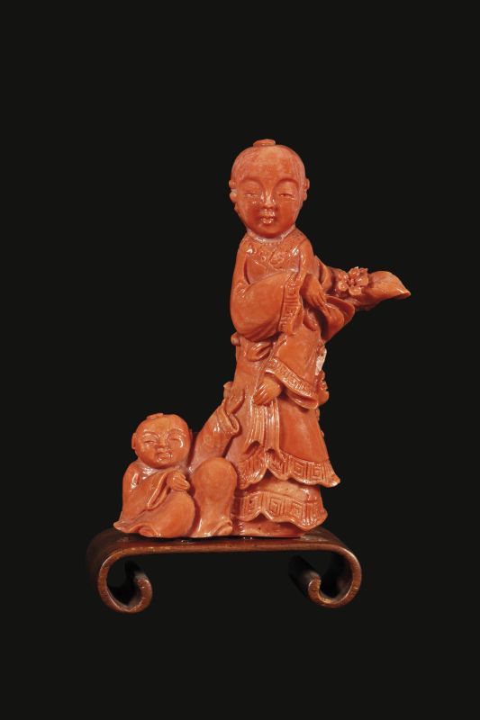 A CARVING, CHINA, QING DYNASTY, 19TH CENTURY  - Auction ASIAN ART / &#19996;&#26041;&#33402;&#26415;   - Pandolfini Casa d'Aste