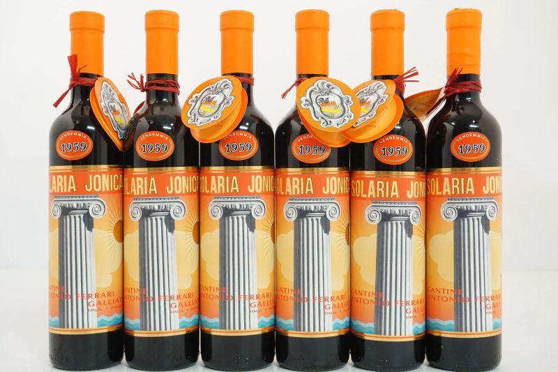      Solaria Jonica Cantine Antonio Ferrari 1959   - Asta ASTA A TEMPO | Smart Wine & Spirits - Pandolfini Casa d'Aste