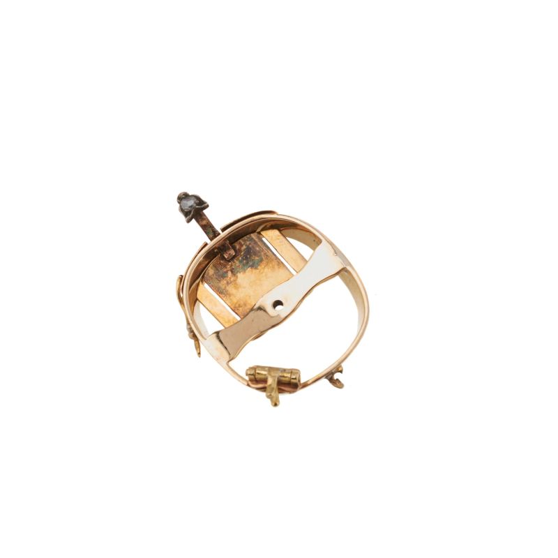 18KT YELLOW GOLD CLASP  - Auction ONLINE AUCTION | FINE JEWELS - Pandolfini Casa d'Aste