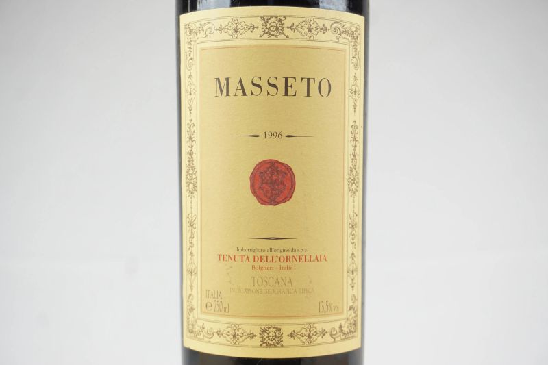      Masseto 1996   - Auction ONLINE AUCTION | Smart Wine & Spirits - Pandolfini Casa d'Aste