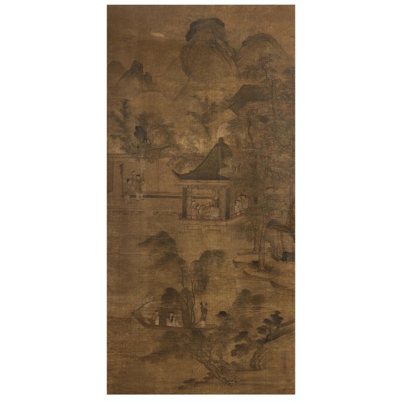 A PAINTING, CHINA, MING DYNASTY, 17TH CENTURY  - Asta Arte Orientale  东方艺术 - Pandolfini Casa d'Aste