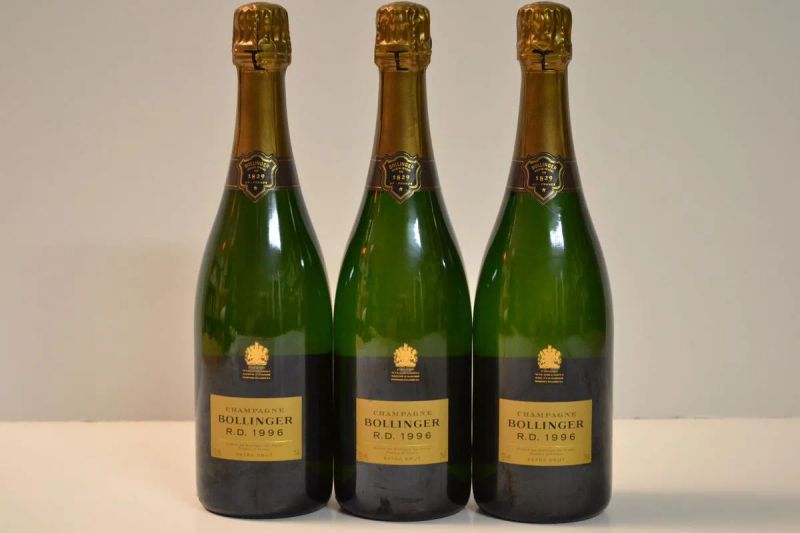 Bollinger R.D. 1996  - Asta Vini da Collezione da Importanti Cantine Private Italiane - Pandolfini Casa d'Aste