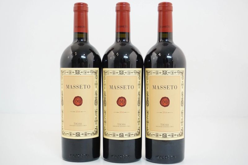 Masseto 2014  - Auction FINE WINES AND SPIRITS - Pandolfini Casa d'Aste