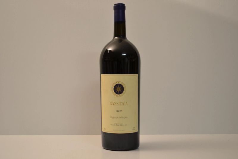 Sassicaia Tenuta San Guido 2002  - Auction the excellence of italian and international wines from selected cellars - Pandolfini Casa d'Aste