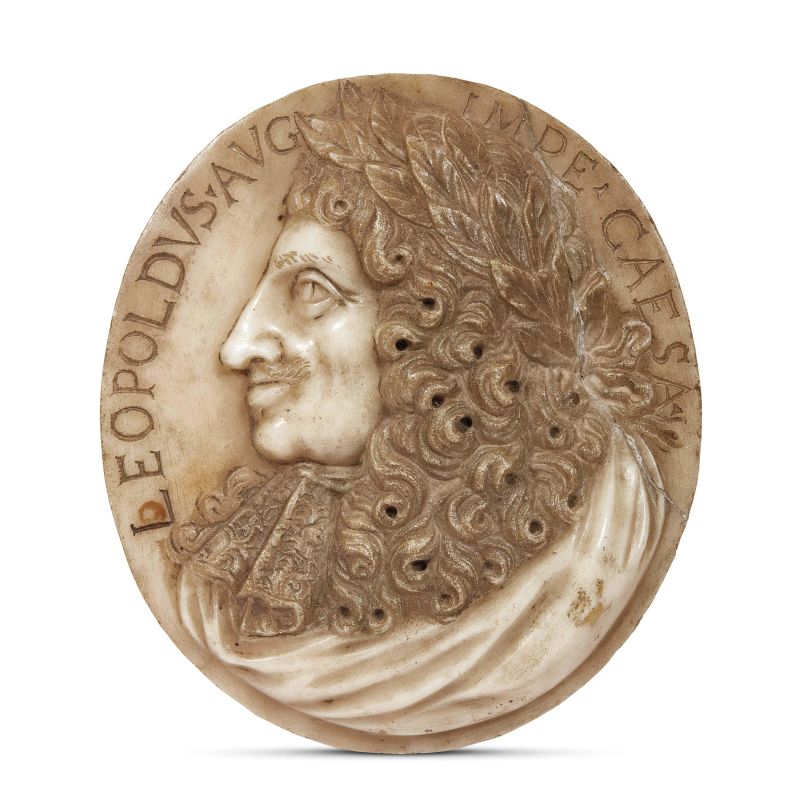 AN AUSTRIAN OVAL MARBLE RELIEF, 17TH CENTURY  - Auction FURNITURE, OBJECTS OF ART AND SCULPTURES FROM PRIVATE COLLECTIONS - Pandolfini Casa d'Aste