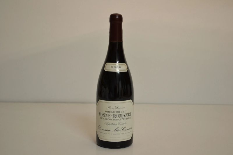 Vosne Roman&eacute;e Au Cros Parantoux Domaine M&eacute;o Camuzet 2000  - Auction A Prestigious Selection of Wines and Spirits from Private Collections - Pandolfini Casa d'Aste