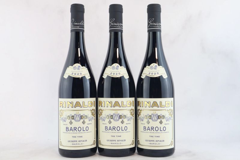 



Barolo Tre Tine Giuseppe Rinaldi 2020  - Asta La Joie du Vin - Vini Pregiati e da Collezione - Pandolfini Casa d'Aste