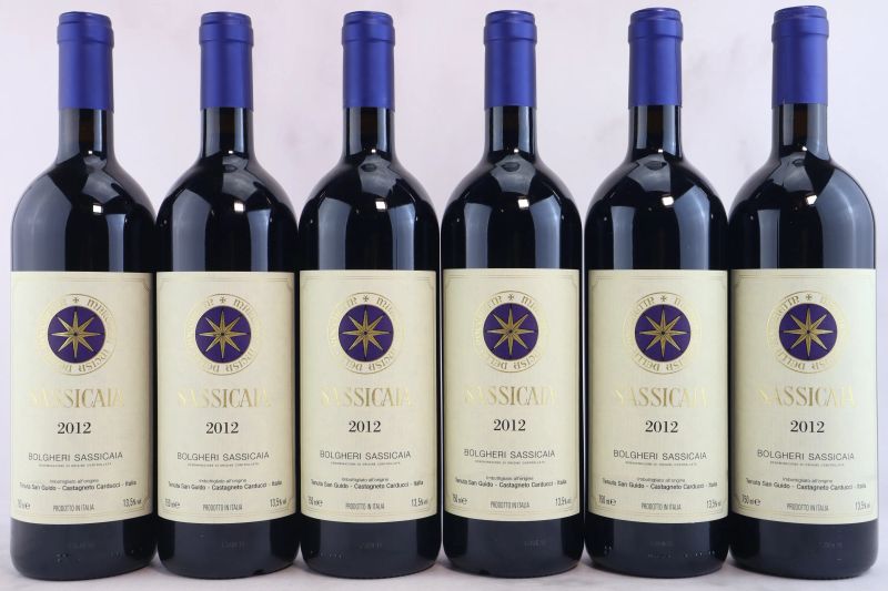



Sassicaia Tenuta San Guido 2012  - Asta La Joie du Vin - Vini Pregiati e da Collezione - Pandolfini Casa d'Aste