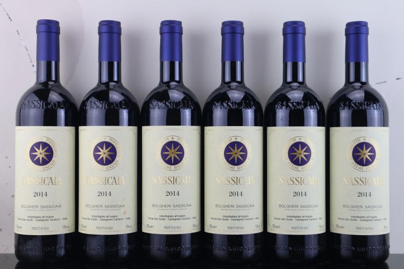



Sassicaia Tenuta San Guido 2014  - Asta FORMA - Vini Pregiati e da Collezione - Pandolfini Casa d'Aste