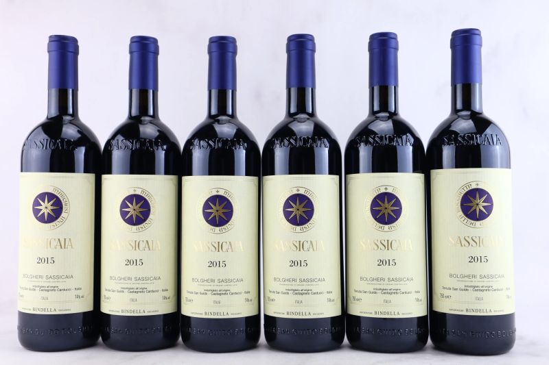 



Sassicaia Tenuta San Guido 2015  - Asta MATERIA - Vini Pregiati e da Collezione - Pandolfini Casa d'Aste