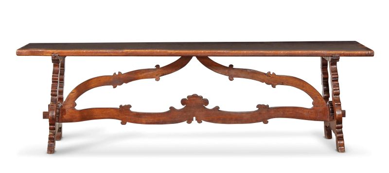      TAVOLO IN STILE TOSCANO DEL SEICENTO   - Auction Online Auction | Furniture and Works of Art from Veneta proprietY - PART TWO - Pandolfini Casa d'Aste