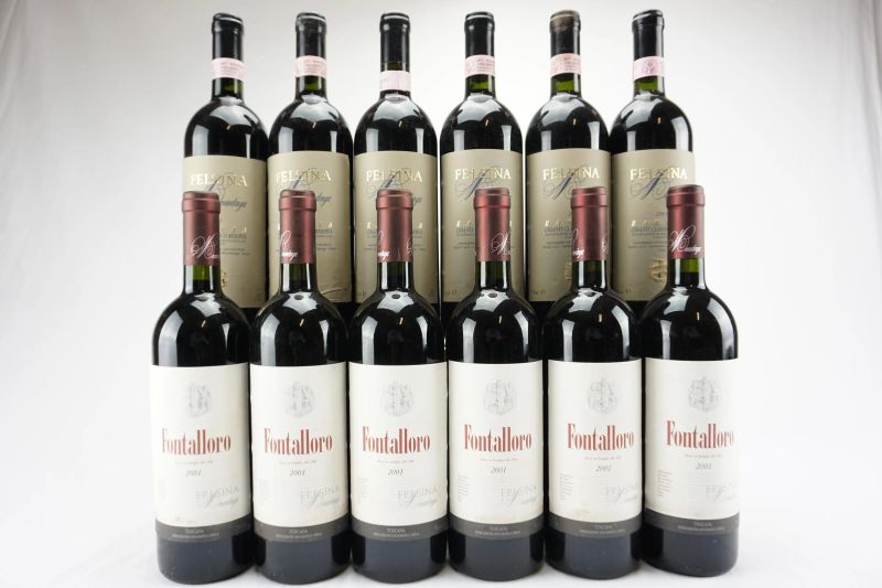      Selezione Felsina Berardenga 2001   - Auction The Art of Collecting - Italian and French wines from selected cellars - Pandolfini Casa d'Aste