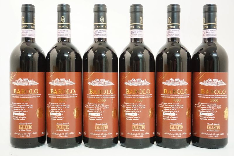      Barolo Falletto Vigna le Rocche Riserva Etichetta Rossa Bruno Giacosa 2000   - Asta Vini Pregiati e Distillati da Collezione - Pandolfini Casa d'Aste