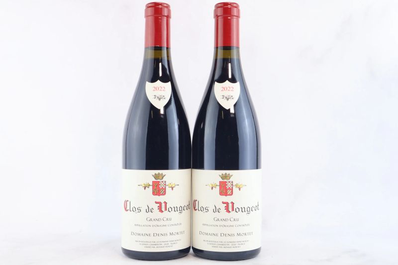 



Clos de Vougeot Domaine Denis Mortet 2022  - Asta La Joie du Vin - Vini Pregiati e da Collezione - Pandolfini Casa d'Aste
