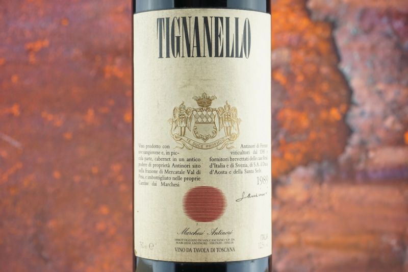 Tignanello Antinori 1989  - Auction Smart Wine 2.0 | Summer Edition - Pandolfini Casa d'Aste
