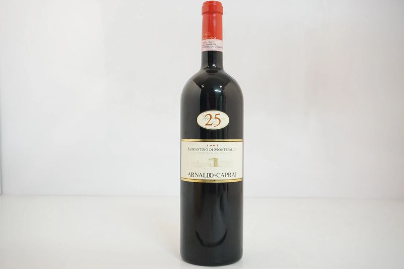      Sagrantino di Montefalco 25 Anniversario Arnaldo Caprai 2007   - Asta ASTA A TEMPO | Smart Wine & Spirits - Pandolfini Casa d'Aste