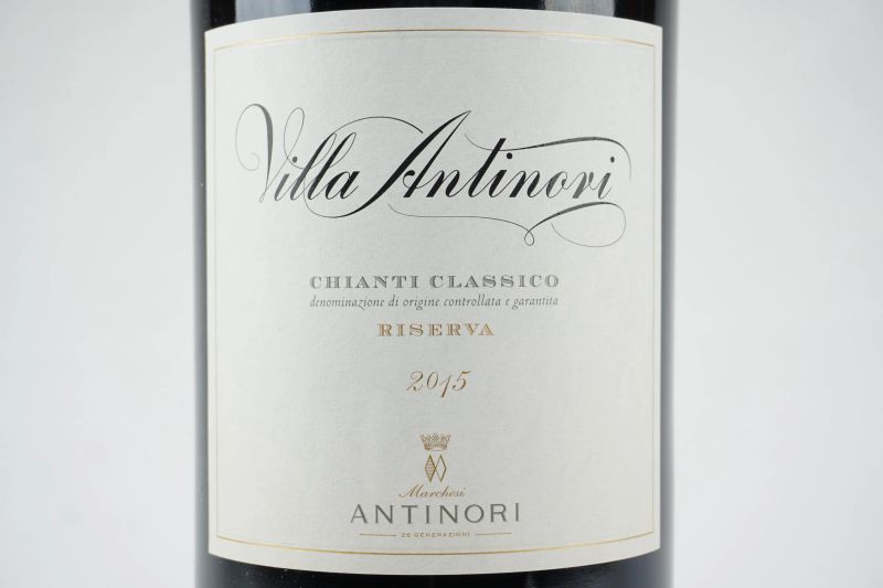 Chianti Classico Riserva Villa Antinori Marchesi Antinori 2015  - Asta ASTA A TEMPO | Smart Wine - Pandolfini Casa d'Aste