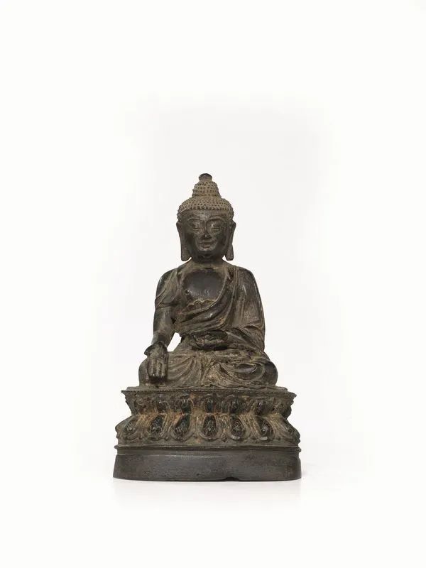 BUDDHA CINA DINASTIA MING, SEC. XVII  - Auction Asian Art - Pandolfini Casa d'Aste