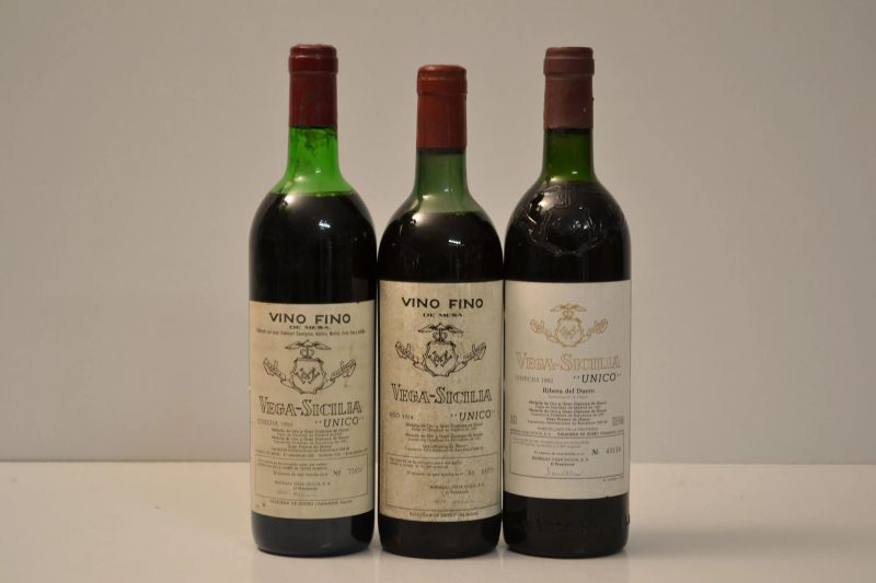 Vega Sicilia Unico Ribera del Duero  - Auction the excellence of italian and international wines from selected cellars - Pandolfini Casa d'Aste