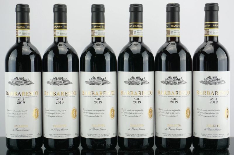 Barbaresco Asili Etichetta Bianca Bruno Giacosa 2019  - Auction AS TIME GOES BY | Fine and Rare Wine - Pandolfini Casa d'Aste