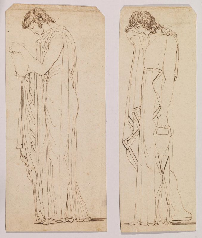      John Flaxman   - Auction Works on paper: 15th to 19th century drawings, paintings and prints - Pandolfini Casa d'Aste