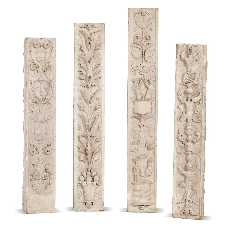 FOUR TUSCAN PILASTERS, EARLY 16TH CENTURY  - Auction GIOVANNI PRATESI |  HOMO FABER PART I - Pandolfini Casa d'Aste