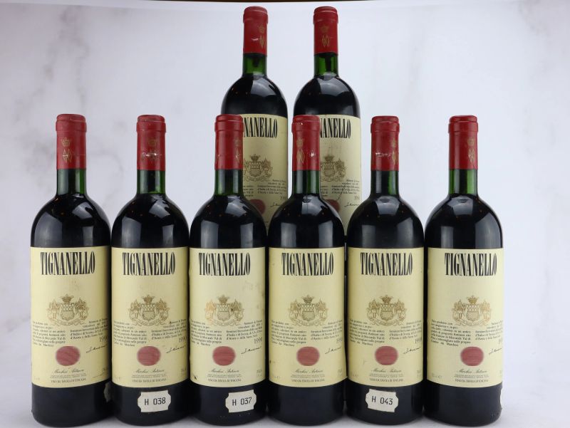 Tignanello Antinori 1990  - Asta ALCHIMIA - Vini Pregiati e da Collezione - Pandolfini Casa d'Aste