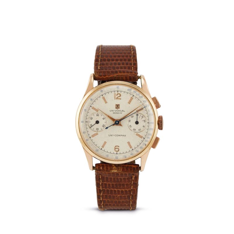 Universal Geneve : 



UNIVERSAL GENEVE UNI-COMPAX REF. 12445  - Asta OROLOGI - Pandolfini Casa d'Aste