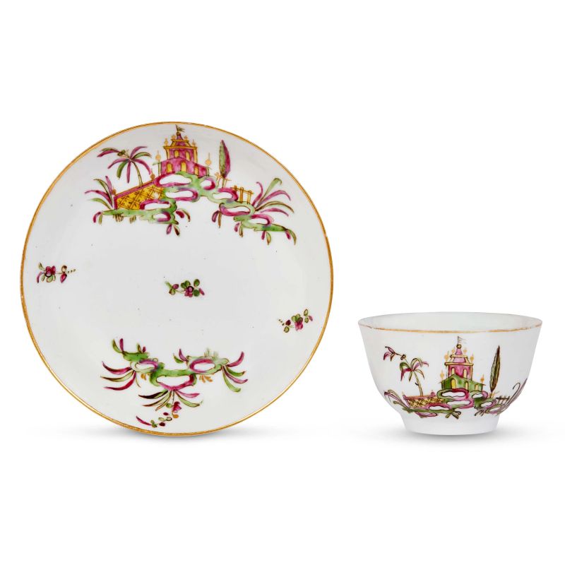 



A PASQUALE ANTONIBON CUP WITH SAUCER, NOVE, CIRCA 1760-1780  - Auction CERAMICS. MAJOLICA AND PORCELAIN FROM THE RENAISSANCE TO THE 18TH CENTURY - Pandolfini Casa d'Aste