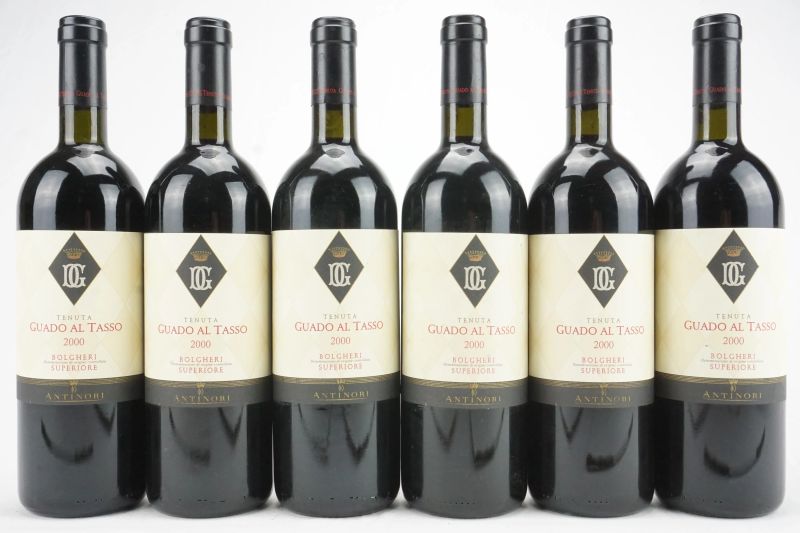      Guado al Tasso Antinori 2000   - Auction Il Fascino e l'Eleganza - A journey through the best Italian and French Wines - Pandolfini Casa d'Aste