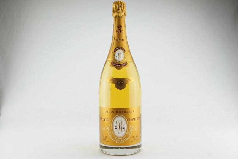 Cristal Louis Roederer 2002  - Auction THE SIGNIFICANCE OF PASSION - Fine and Rare Wine - Pandolfini Casa d'Aste