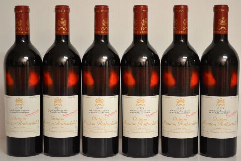 Chateau Mouton Rothschild 2009  - Auction Finest and Rarest Wines  - Pandolfini Casa d'Aste