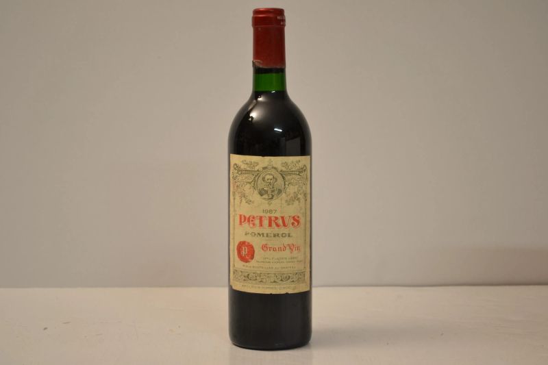 Petrus 1987  - Asta L'Eccellenza dei Vini Italiani ed Esteri da Cantine selezionate - Pandolfini Casa d'Aste