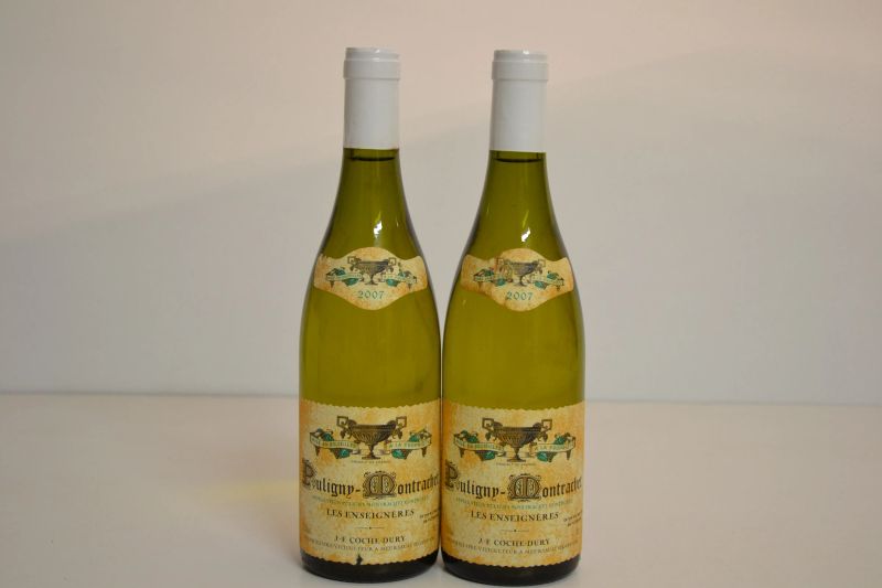 Puligny-Montrachet Les Enseign&egrave;res Domaine J.-F. Coche Dury 2007  - Asta Una Prestigiosa Selezione di Vini e Distillati da Collezioni Private - Pandolfini Casa d'Aste