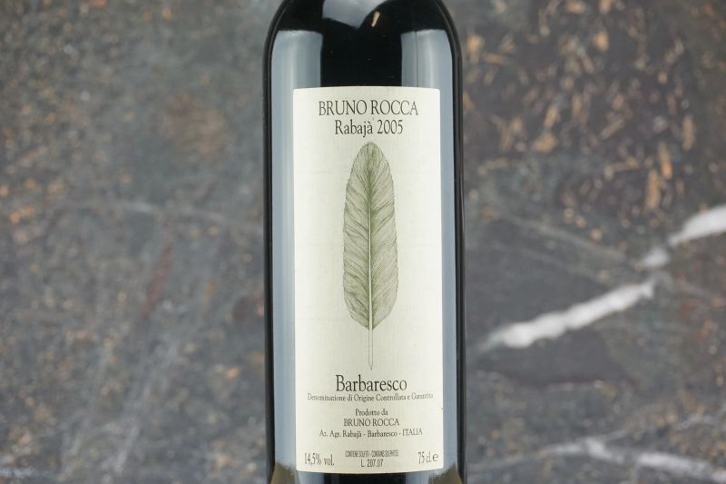 Barabaresco Rabaj&agrave; Bruno Rocca 2005  - Auction Smart Wine 2.0 | Click & Drink - Pandolfini Casa d'Aste