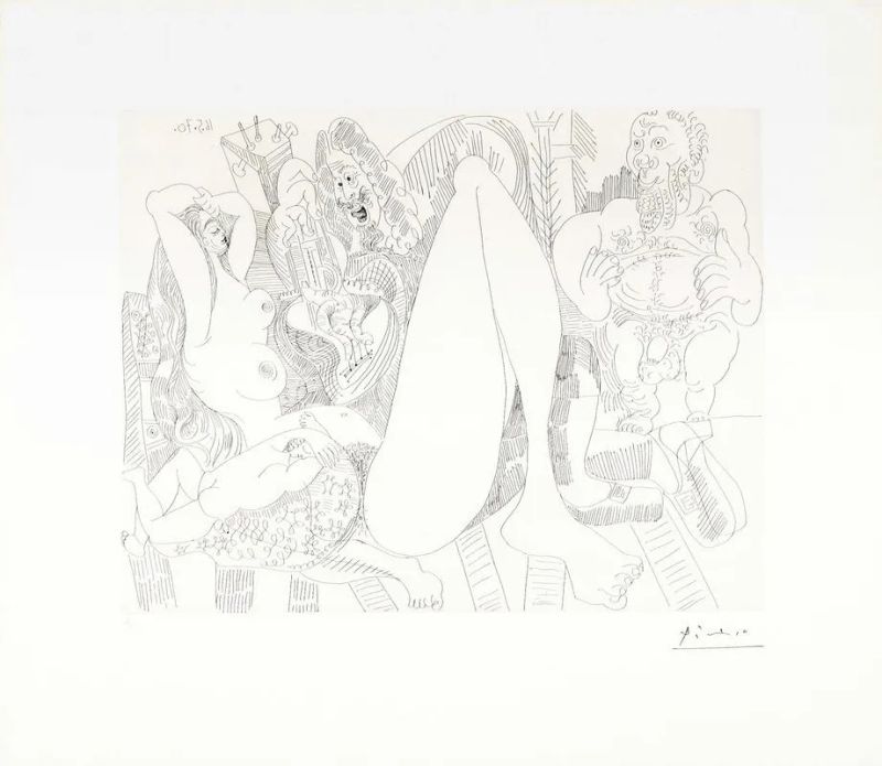 Pablo Picasso : PABLO PICASSO   - Auction MODERN AND CONTEMPORARY ART - Pandolfini Casa d'Aste