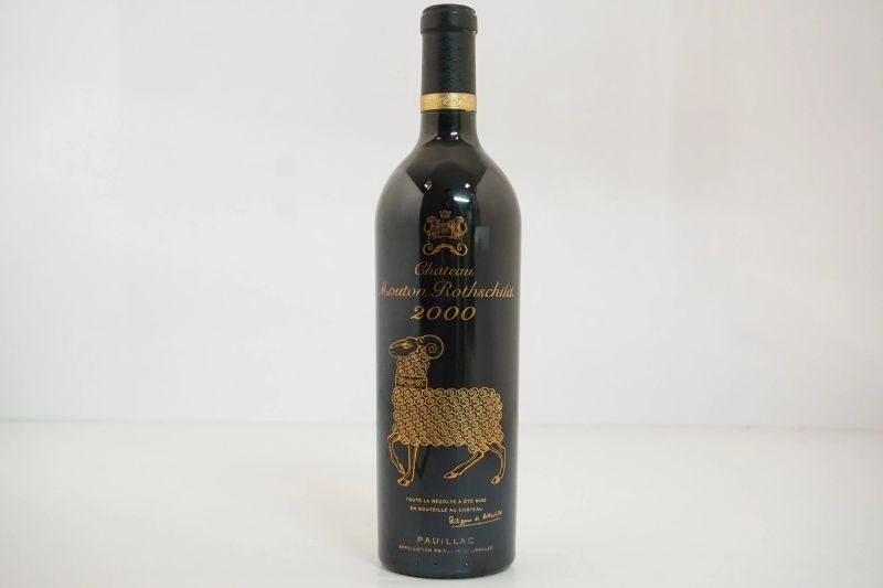      Ch&acirc;teau Mouton Rothschild 2000    - Asta Vini Pregiati e Distillati da Collezione - Pandolfini Casa d'Aste