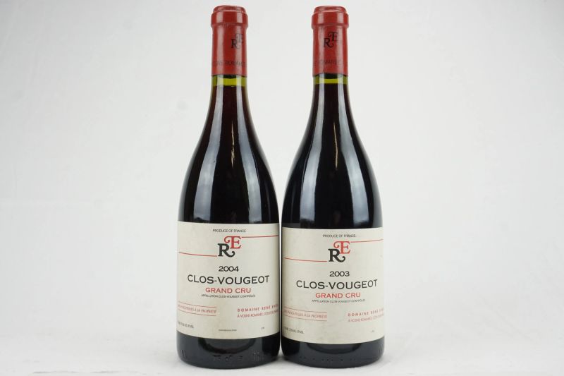      Clos-Vougeot Domaine Ren&eacute; Engel    - Asta Il Fascino e l'Eleganza - Un percorso tra i migliori Vini italiani e francesi - Pandolfini Casa d'Aste