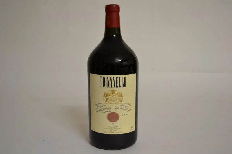 Tignanello Antinori 1997  - Asta PANDOLFINI PER EXPO 2015: VINI PREGIATI E DA COLLEZIONE - Pandolfini Casa d'Aste