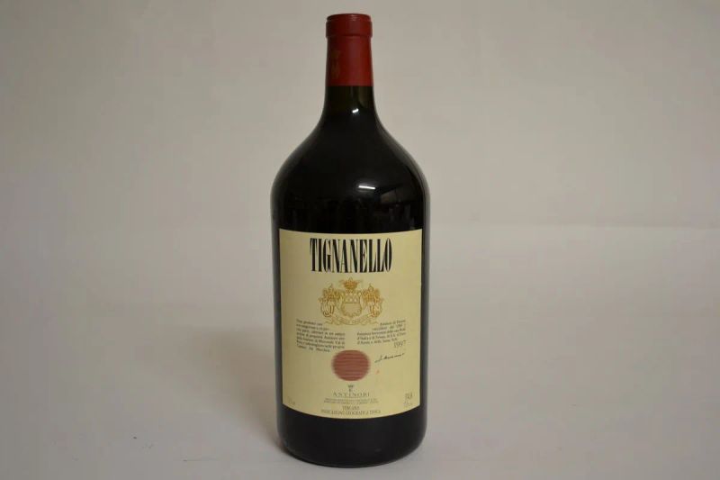 Tignanello Antinori 1997  - Auction PANDOLFINI FOR EXPO 2015: Finest and rarest wines - Pandolfini Casa d'Aste