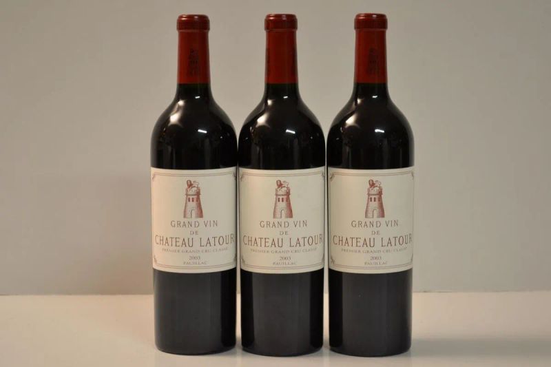 Chateau Latour 2003  - Auction Fine Wines from Important Private Italian Cellars - Pandolfini Casa d'Aste