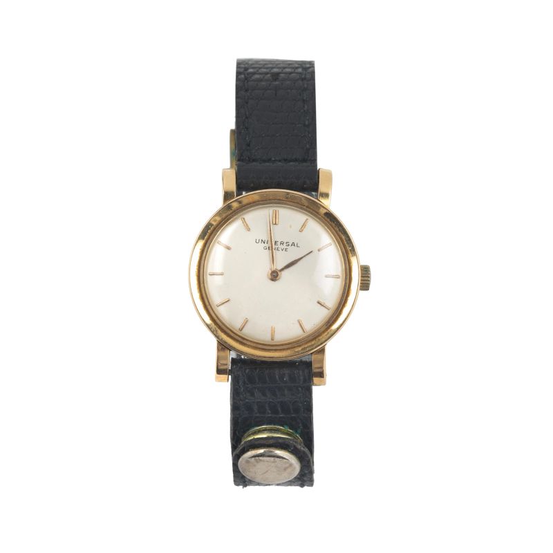 Universal Geneve : 



UNIVERSAL GENEVE YELLOW GOLD LADY'S WATCH  - Auction ARCADE |  WATCHES AND COLLECTIBLE PENS - Pandolfini Casa d'Aste