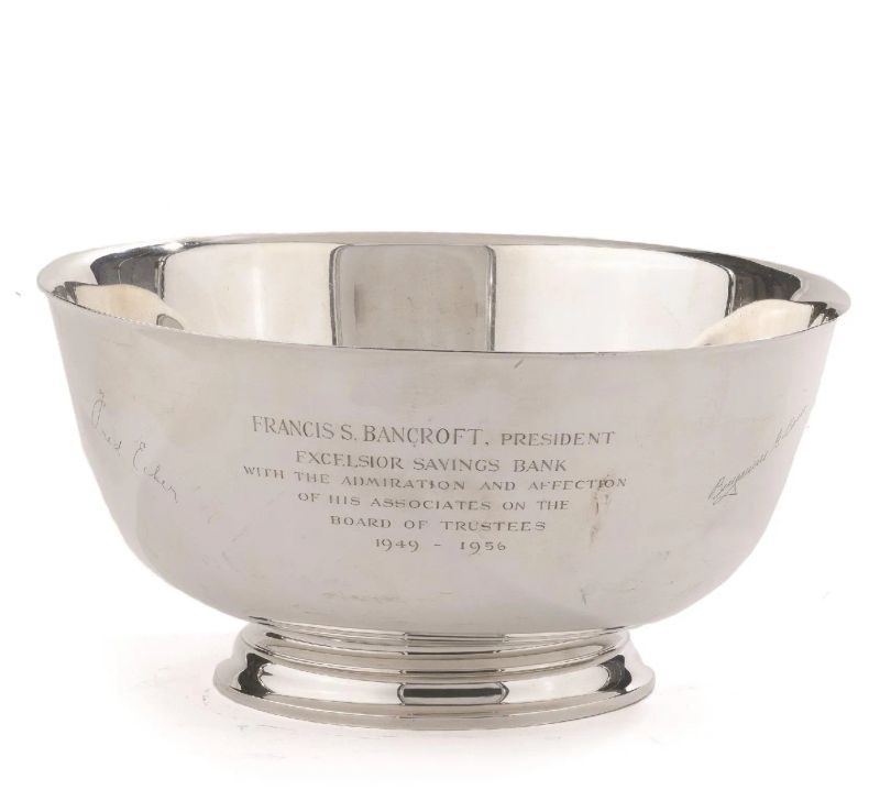 TIFFANY & CO, 1947-1955, BOWL  - Auction TIMED AUCTION | FINE SILVER - Pandolfini Casa d'Aste