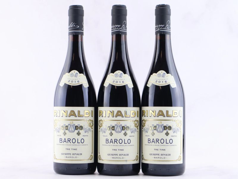 



Barolo Tre Tine Giuseppe Rinaldi 2016  - Asta ALCHIMIA - Vini Pregiati e da Collezione - Pandolfini Casa d'Aste