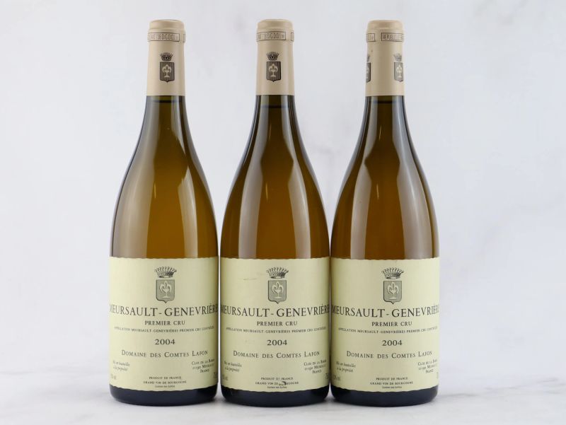 



Meursault Gen&eacute;vri&egrave;res Domaine des Comtes Lafon 2004  - Asta ALCHIMIA - Vini Pregiati e da Collezione - Pandolfini Casa d'Aste