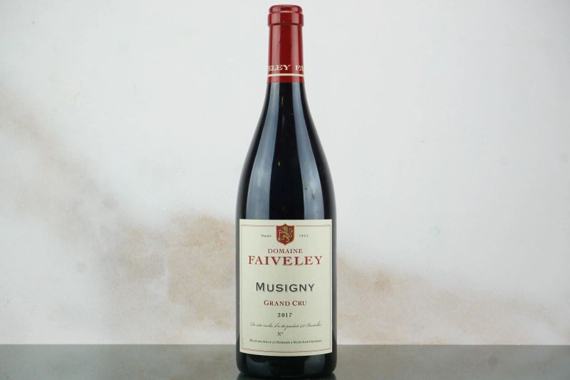Musigny Domaine Faiveley 2017  - Auction LA RAFFINATEZZA DELLA COMPLESSITA' - Fine and Rare Wine - Pandolfini Casa d'Aste