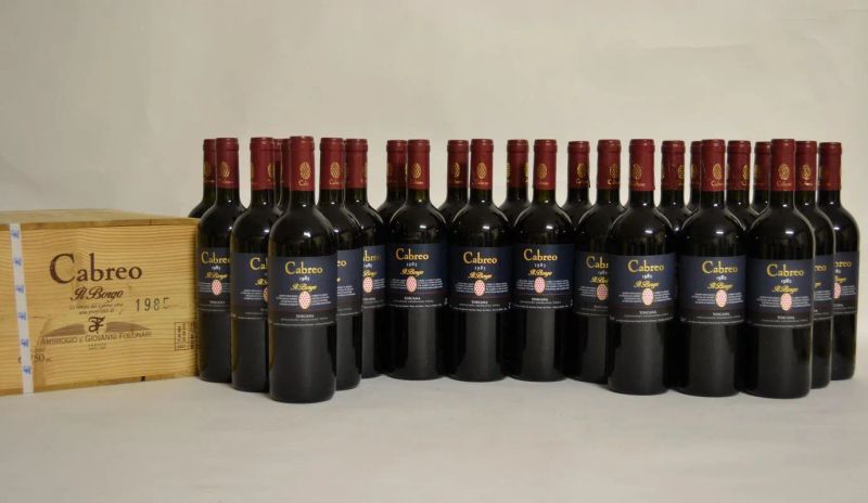 Cabreo Il Borgo Tenute Folonari                                             - Auction The passion of a life. A selection of fine wines from the Cellar of the Marcucci. - Pandolfini Casa d'Aste