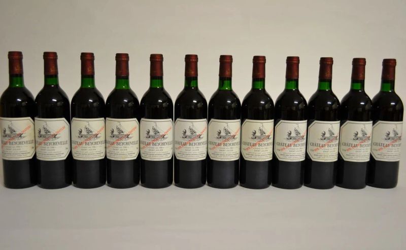 Chateau Beychevelle 1986  - Auction PANDOLFINI FOR EXPO 2015: Finest and rarest wines - Pandolfini Casa d'Aste