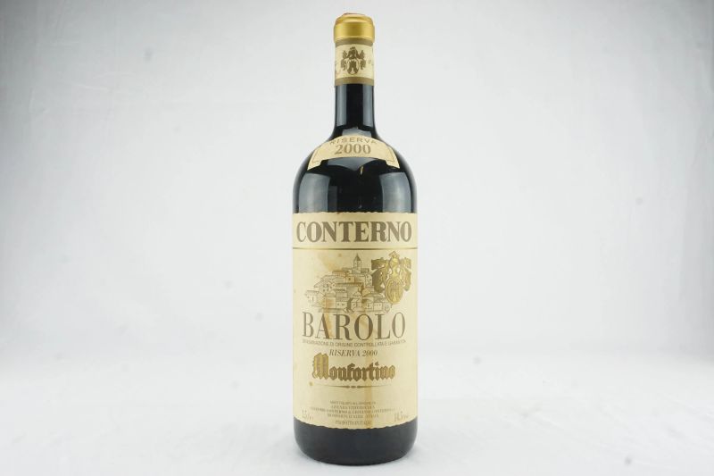 Barolo Monfortino Riserva Giacomo Conterno 2000  - Auction THE SIGNIFICANCE OF PASSION - Fine and Rare Wine - Pandolfini Casa d'Aste